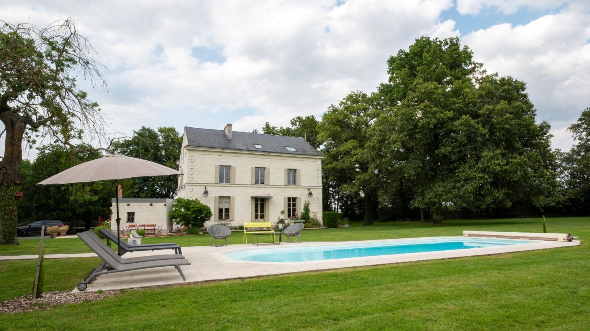 Loche-sur-Indrois La Gironnerie B&B 외부 사진